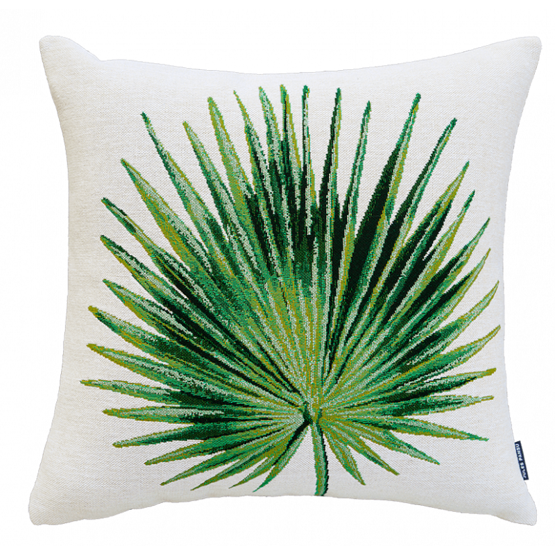 Samoa Tropical foliage cushion cover Jules Pansu