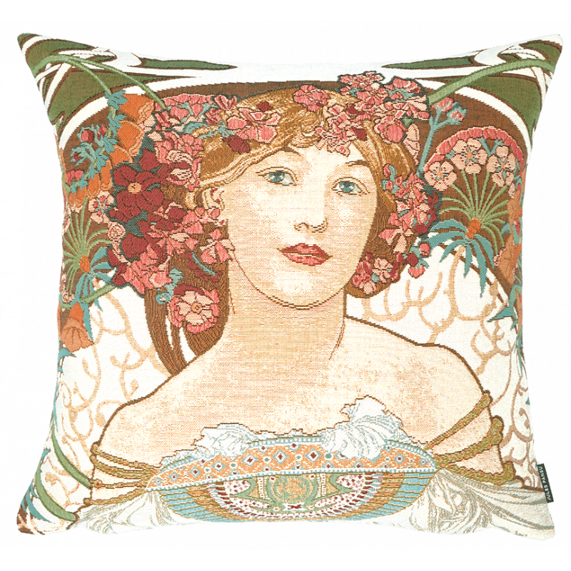 Mucha cushion cover 