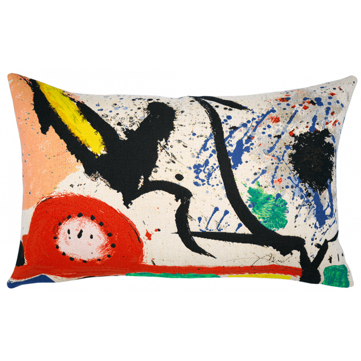 Joan Miró cushions and tapestries collection | Jules Pansu