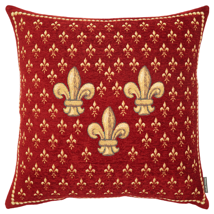 Fleur de Lys cushion - Jules Pansu