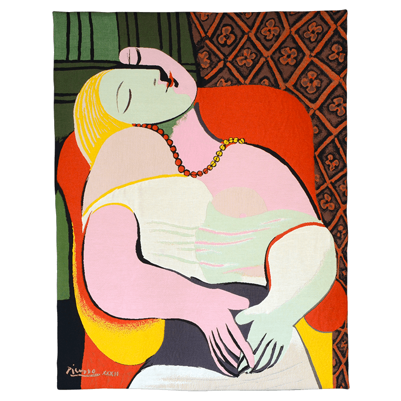 Tapisserie Picasso Le Rêve 1932 Jules Pansu 0169