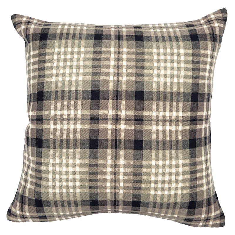 Scotland square cushion with tartan pattern - Jules Pansu