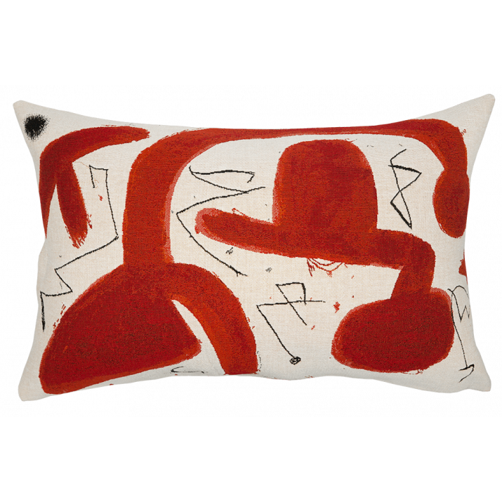 Decorative art cushion Painting 1927 by Miró - Jules Pansu